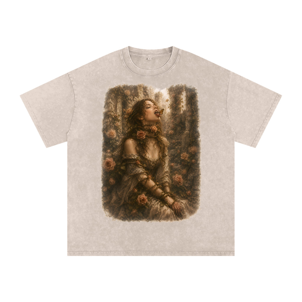Beauty Can't Be Tamed | Oversized Graphic Tee