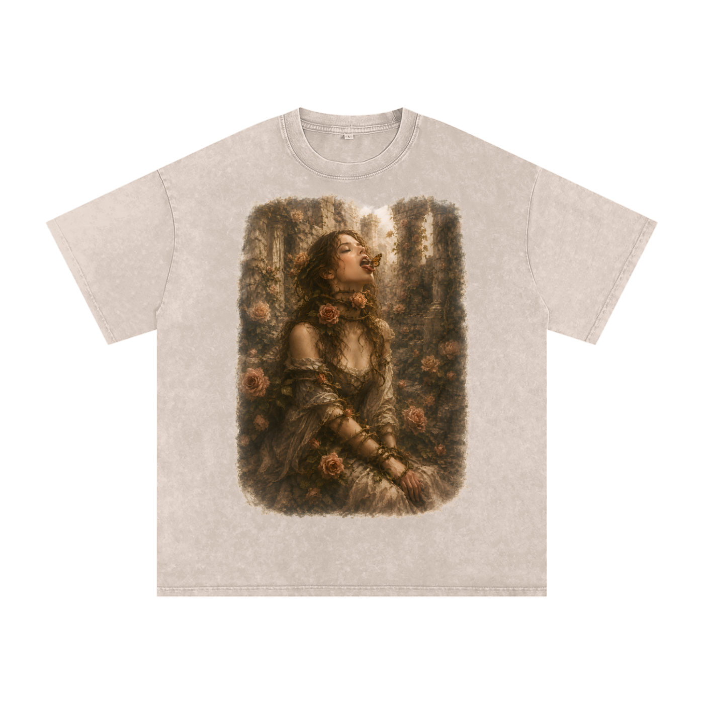 Beauty Can't Be Tamed | Oversized Graphic Tee