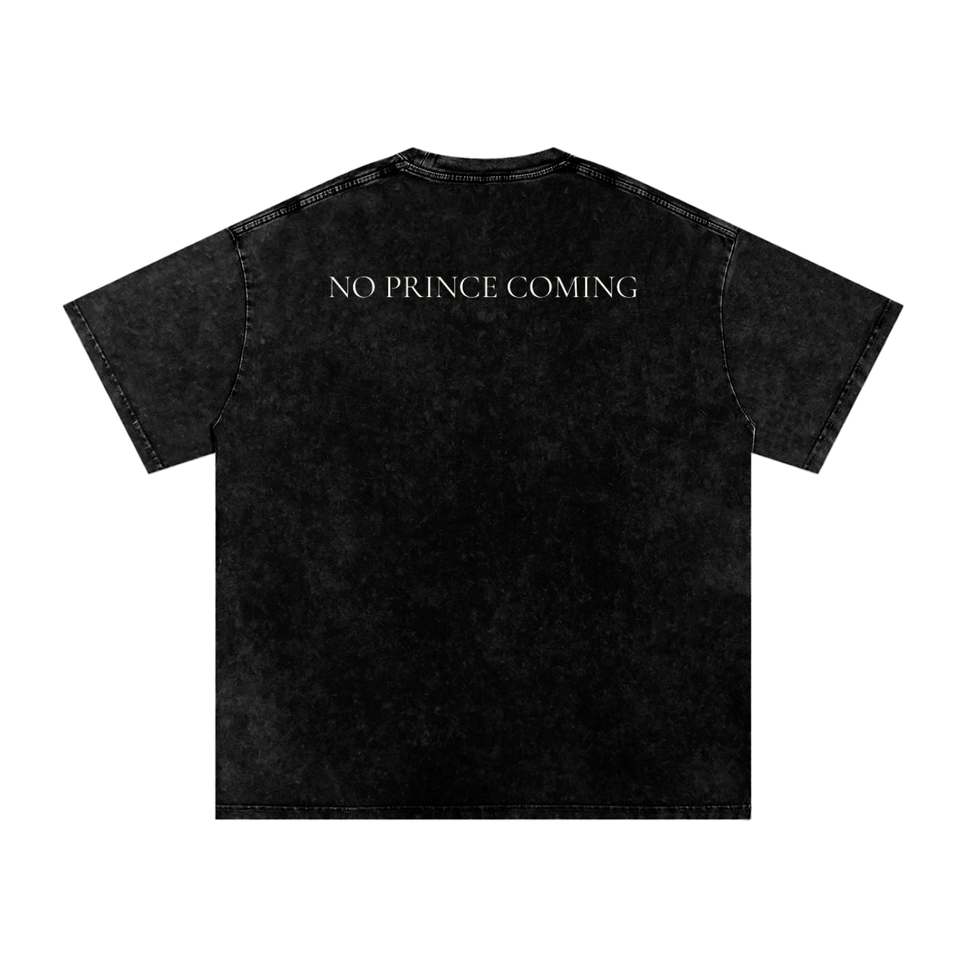 No Prince Coming | Oversized Graphic Tee