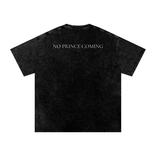 No Prince Coming | Oversized Graphic Tee