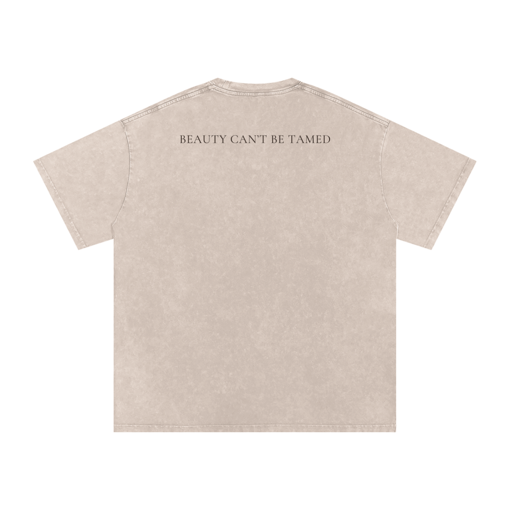 Beauty Can't Be Tamed | Oversized Graphic Tee
