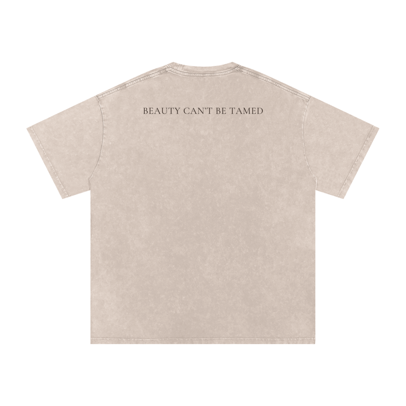 Beauty Can't Be Tamed | Oversized Graphic Tee