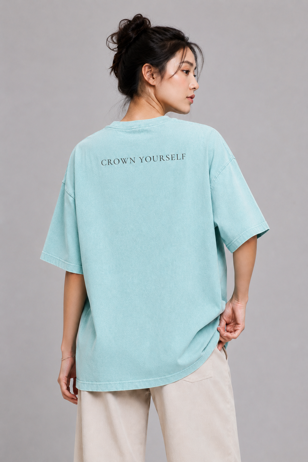 Crown Yourself | Oversized Graphic Tee