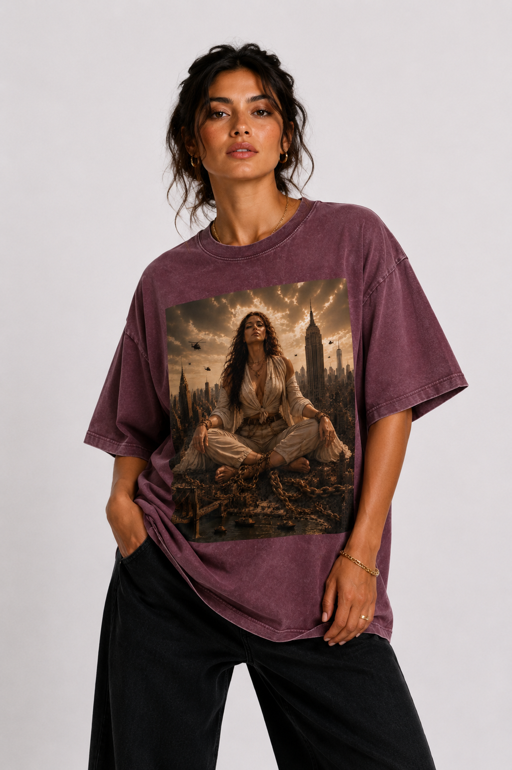 Take Up Space | Oversized Graphic Tee